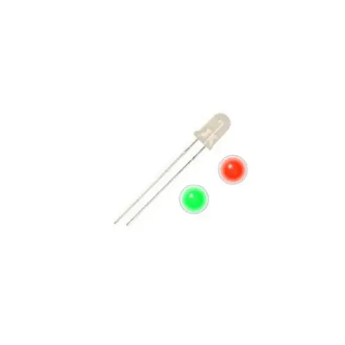 1276-0012 - Led5 Bicol Red/Grn Diff 2.8Vdc 30Ma (2 Pcs/Pkg) 1