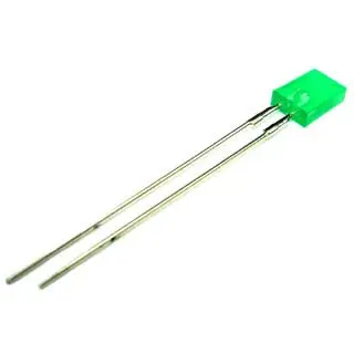 Ln342gpl - Led5x8 Diff Grn Std Rect 1.5Mcd  (4 Pcs/Pkg) 1