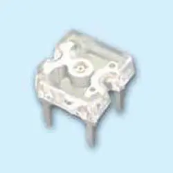 32-01Subc/S463 - Led 4Pin Square Waterclear Blue Pc 4V 30Ma 7.6X7.6Mm (2 Pcs/Pkg) 1