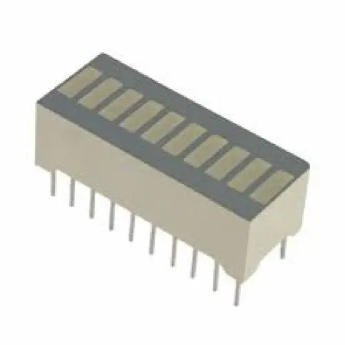 Ledbr-057105 - Bargraph 10Seg Green 55Mcd 3.4V 20Ma 1