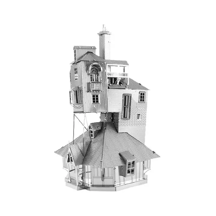 Mms444 - The Burrow Weasley Family Home Metal Earth 2-Sheet Model Kit 1