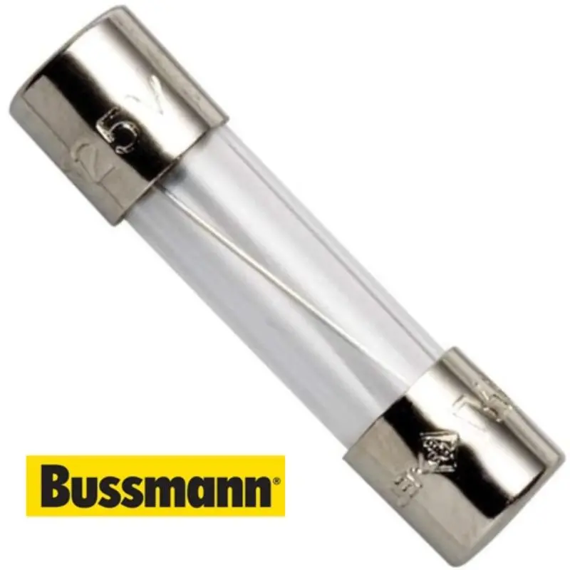 Gma-500-R - Fuse Fb 500Ma 250V 5X20mm Glass  (5 Pcs/Pkg) 1