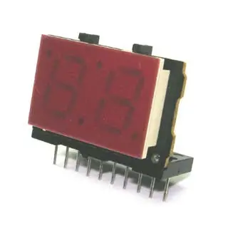 Cmk29ehb Sk5502n - Display 7Seg 2Ch Red Ca 10Mm Sip 1