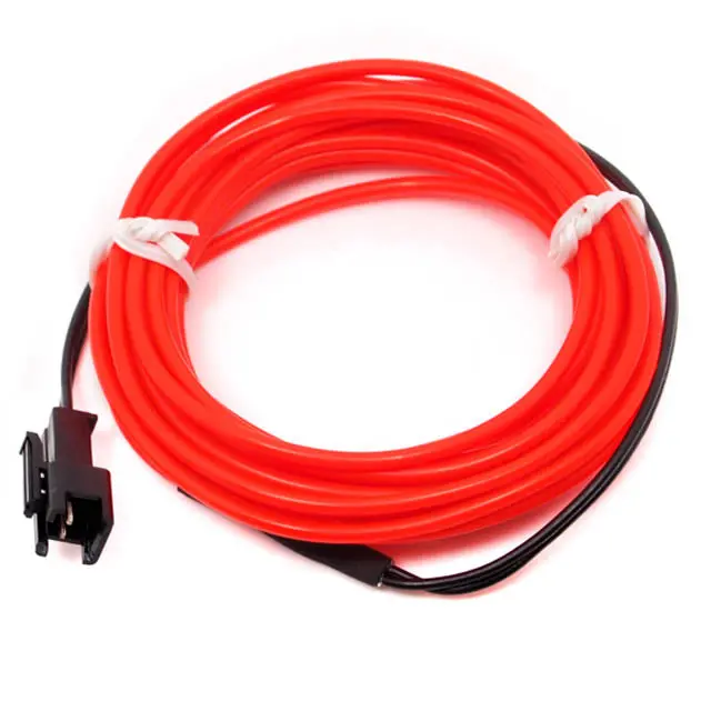 2760416 - El Wire Red 2.3Mm 3M W/O Inverter 1