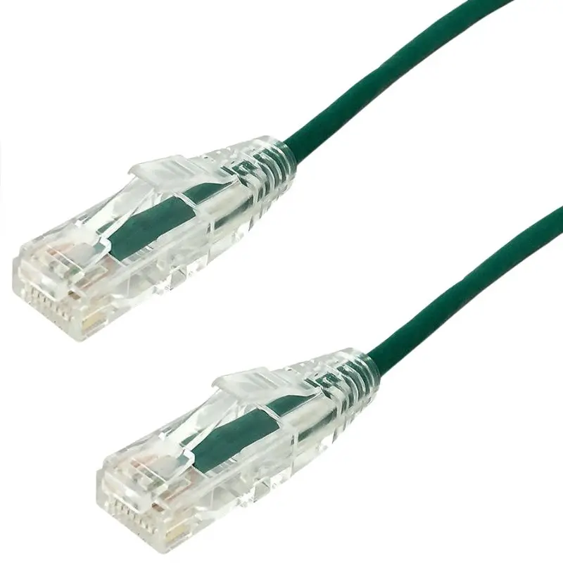 Pc-Ut6a020gn - Patch Cord Cat6a Slim Grn 20Ft Ultra-Thin 28Awg Ft4 Cmr 10Gig 1