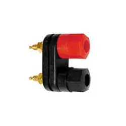 Cm15r - Binding Post Red/Blk Dual Gold Plated 1