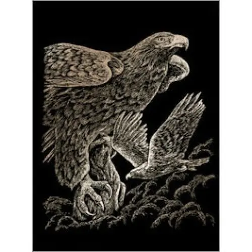 Copf20 - Copper Engraving Hawks 1