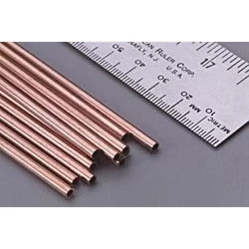 8119 - Round Copper Tube Diameter:5/32 Length:12In 1