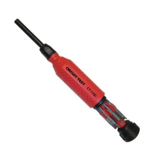 Ct-1100 - Screwdriver Multibit Tamperproof 15In1 Security Star Hex Bi-Pin 1