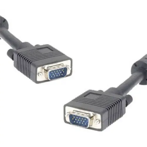 102044 - Vga Cable Dbhd15m/M 25Ft Black With Ferrite Core 1