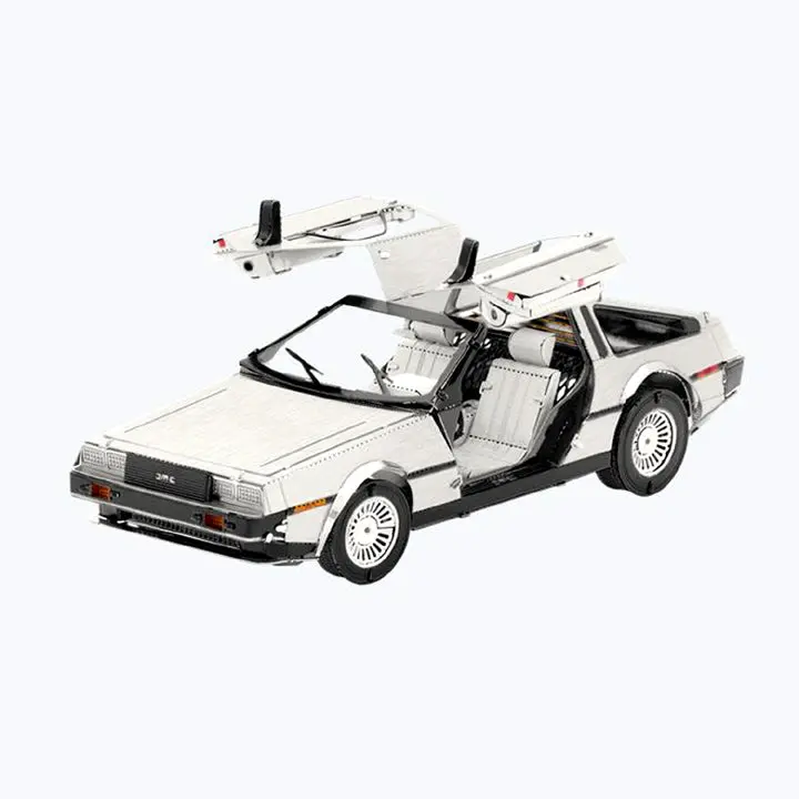 Mms181 - Delorean Metal Earth 3D Laser Cut Model 1