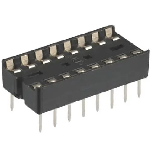640358-3 - Ic Socket Dw 16 Tin 7.62Mm (3 Pcs/Pkg) 1