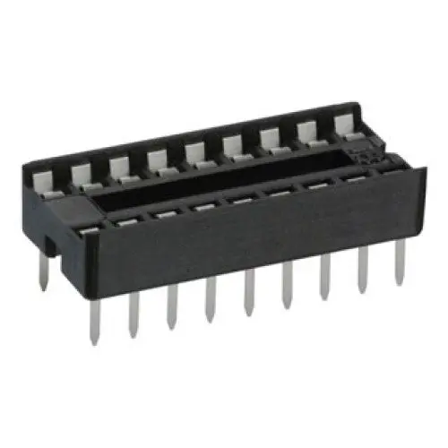 2-640359-3 - Ic Socket Dw 18 Tin 7.62Mm St  (3 Pcs/Pkg) 1