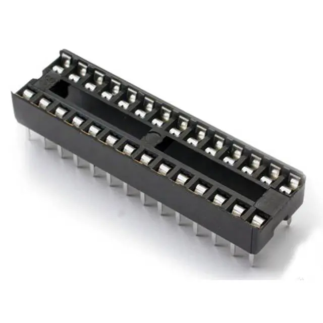 4828-3004-Cp - Ic Socket Dw 28 Tin 7.6Mm 1