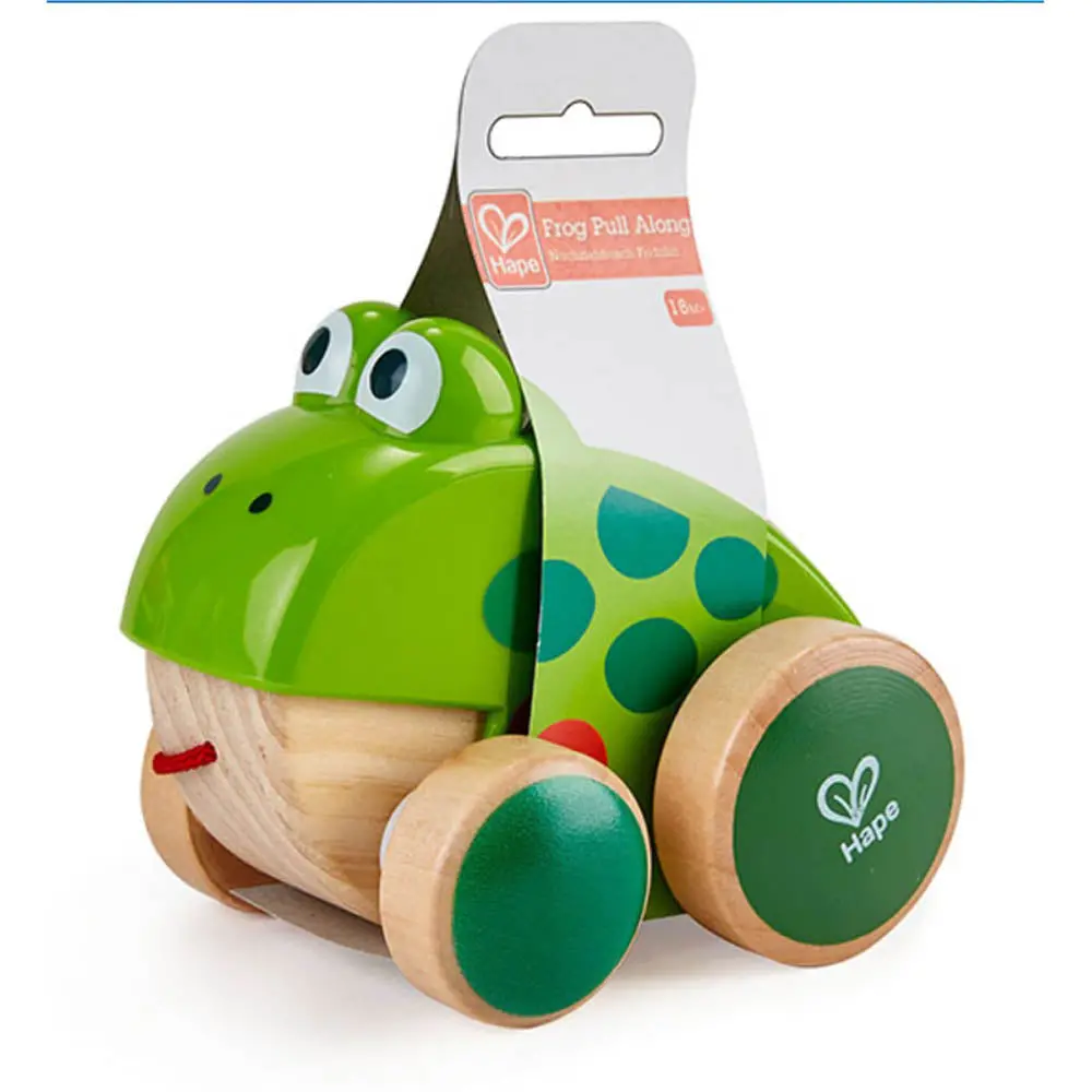 E0361 - Frog Pull Along-Hape 1