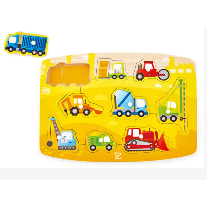 E1407 - Construction Peg Puzzle-Hape 1