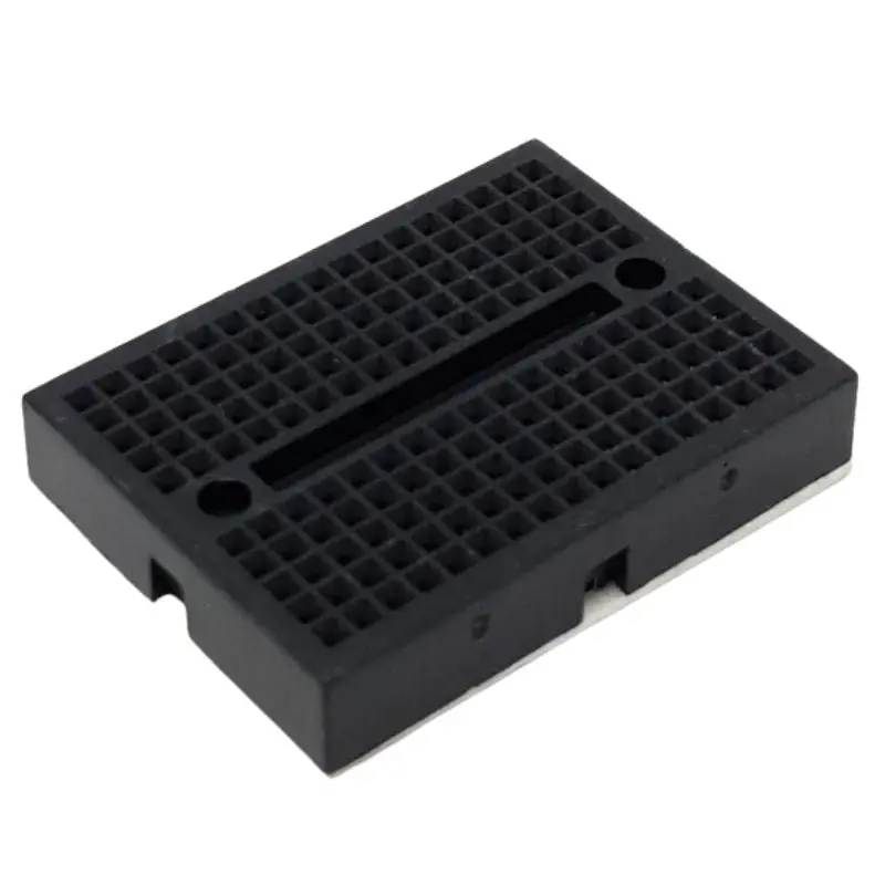 Ebb-121Blk - Breadboard 2 Strip 1.8X1.4In 170 Tie Points Black 1