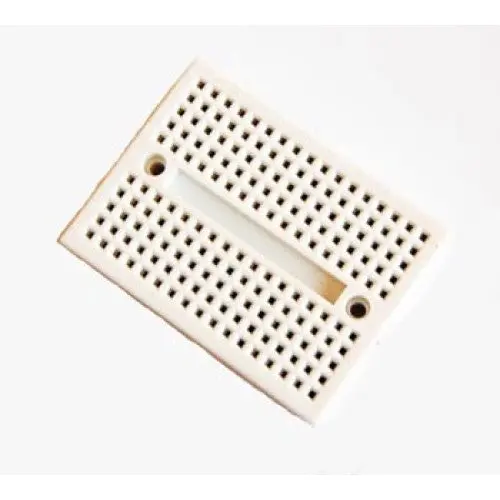 0108 - Breadboard 2 Strip 1.8X1.4In 170 Tie Points White 1