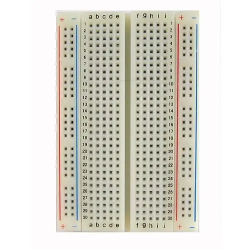 Ls-00018 - Breadboard 2 Strip 2.1X3.2In 400 Tie Points 1