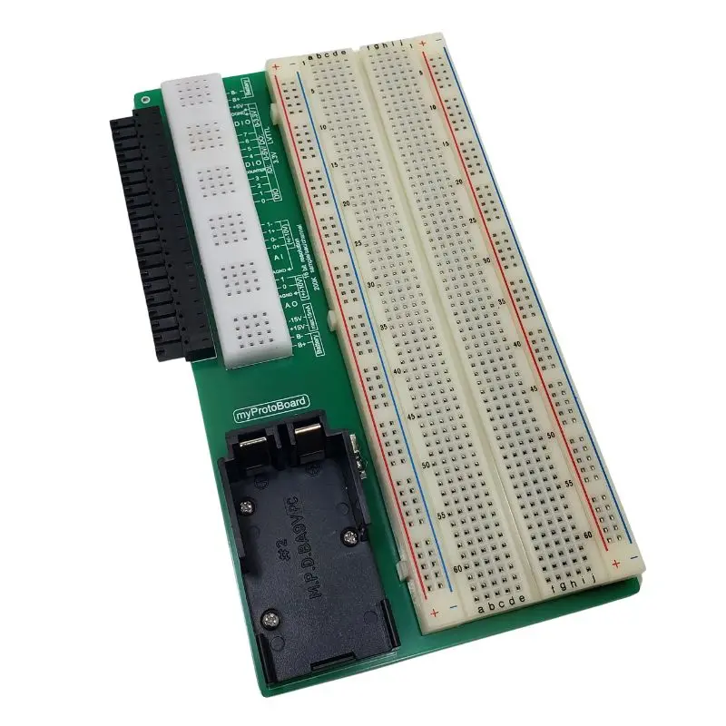 Nipcb1 - Breadboard 2 Strip 2.1X6.4In 830 Tie Points With Myprotoboard 1