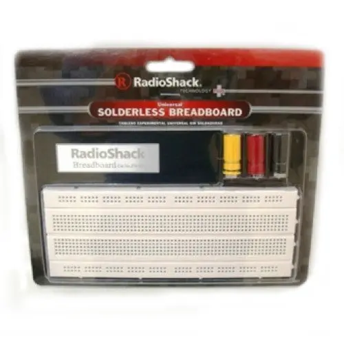 276-001 - Breadboard 2 Strip 2.5X6.75In 840 Holes And Binding Post 1