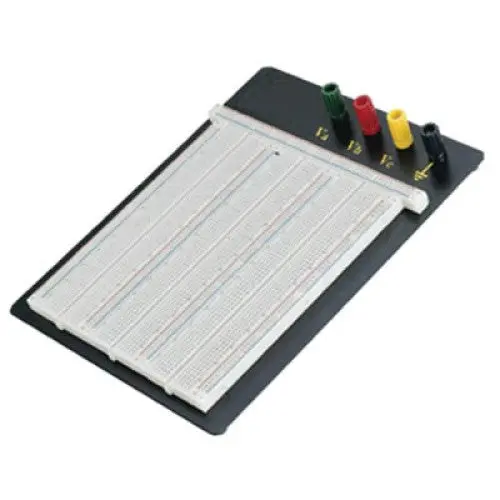 Mb-106 - Breadboard 6 Strip 9X7in 2390 Ti Tie Points With Binding Post 1