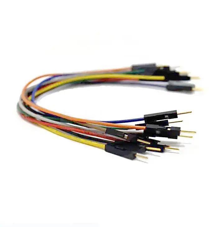 Conju-062319 - Jumper Wire Male/Fem 1P 6In 24Awg Assorted Color 10Pcs/Pkg 1
