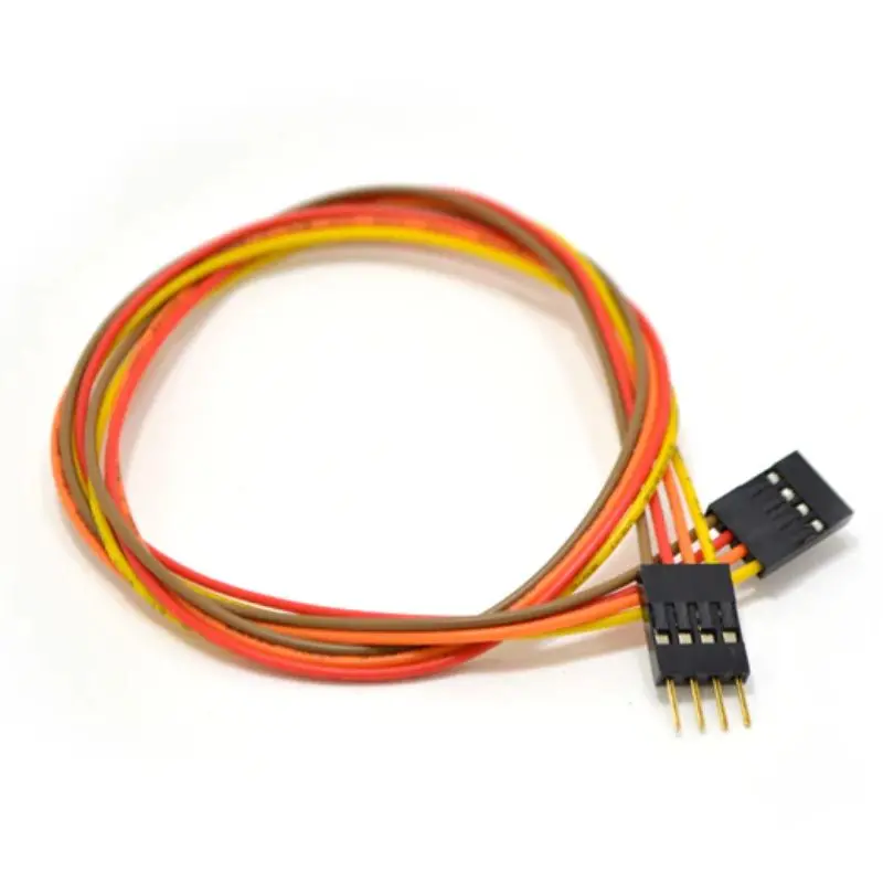Concg-045410 - Jumper Wire Male/Fem 4P 15In 24Awg Assorted Color 0.1In Pitch 1