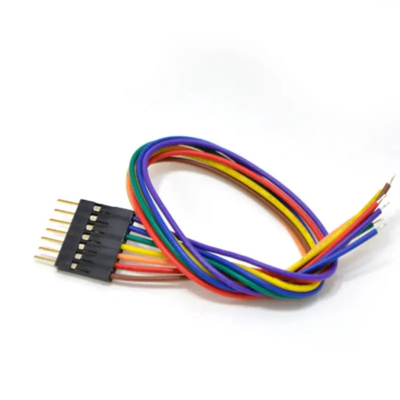 Concg-321109 - Jumper Wire Male 9P To Open End 24Awg Assorted Color 8In 1