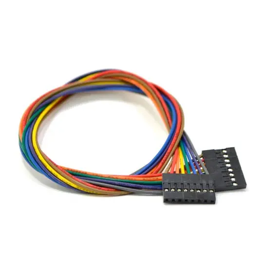 Concg-045800 - Jumper Wire Fem/Fem 8P 15In 24Awg Assorted Color 0.1In Pitch 1