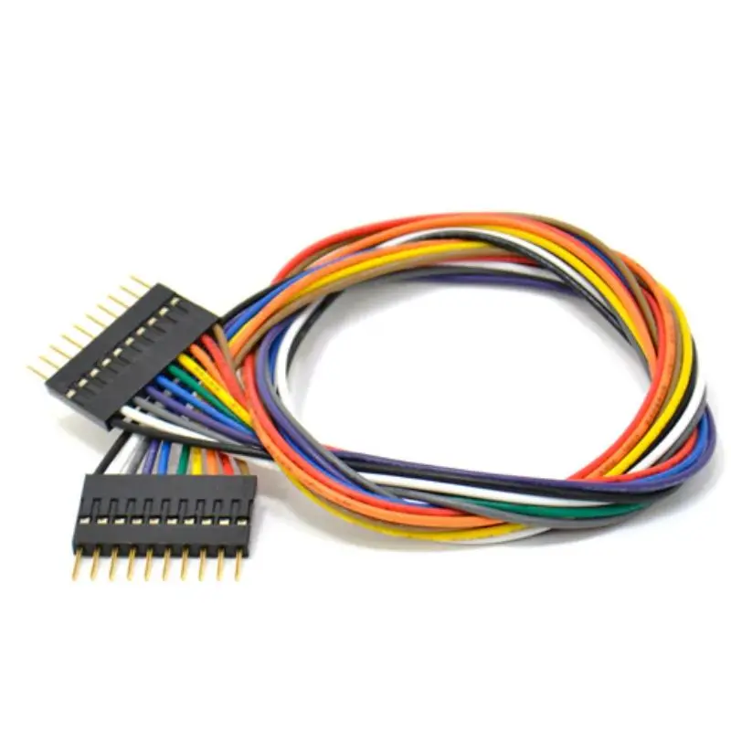 Concg-046011 - Jumper Wire Male/Male 10Pin 16In Flat Cable 1.5In Plug 24Awg 1