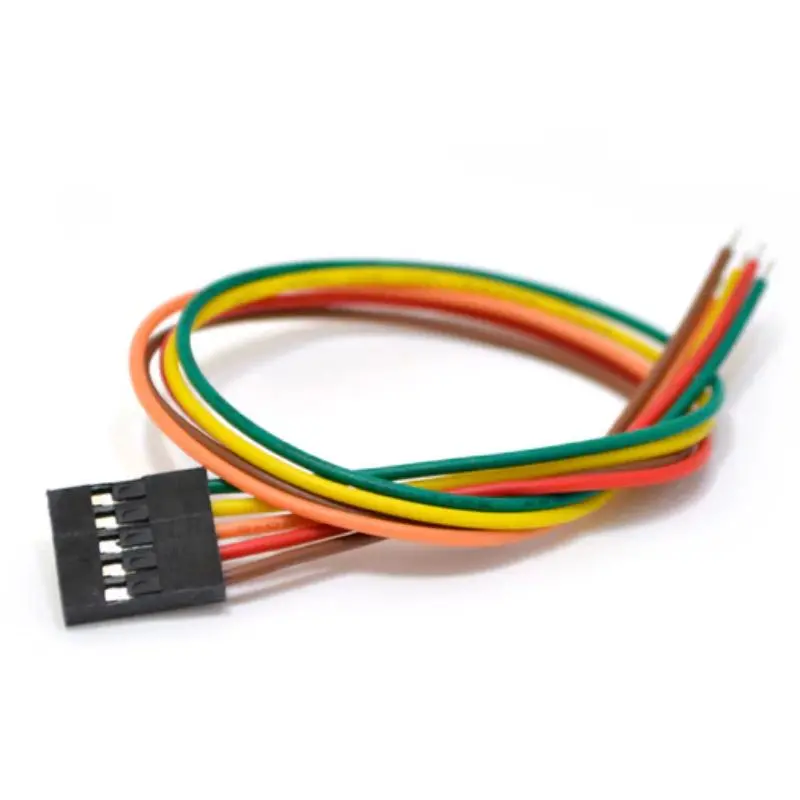 Concg-310005 - Jumper Wire Fem 5P To Open End 8In 24Awg 1