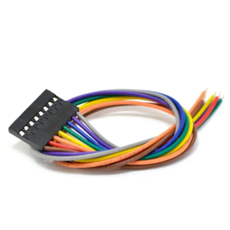 Concg-310008 - Jumper Wire Fem 8P To Open End 8In 24Awg 1