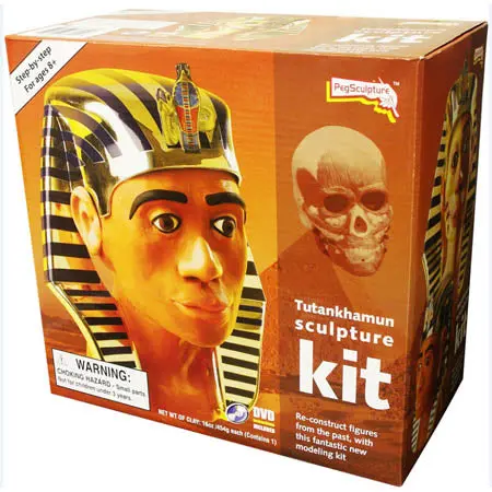 38019 - Peg Sculpture Head-Tutankhamun 1