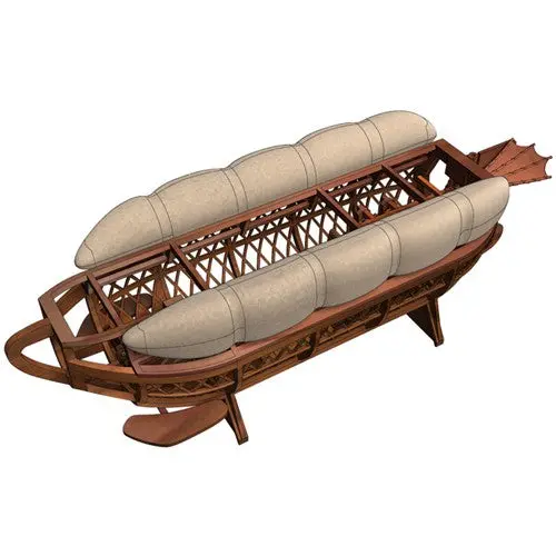 61020 - Submarine Leonardo Da Vinci Model Kits 1