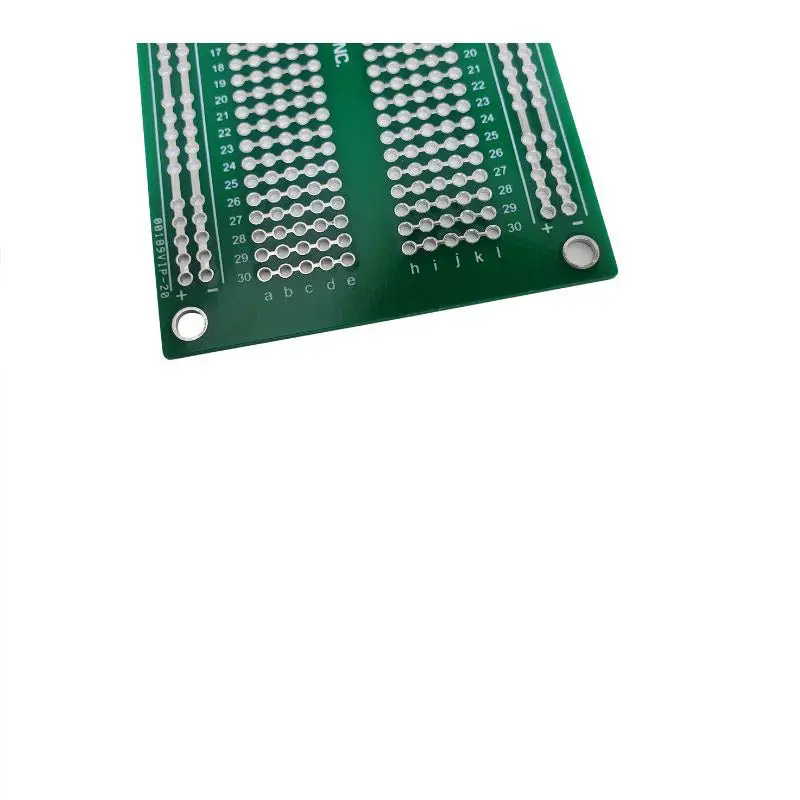 Pcbda-990500 - Pcb Etched Ds 2X3in 5 Hole Pad With Power Bus 1