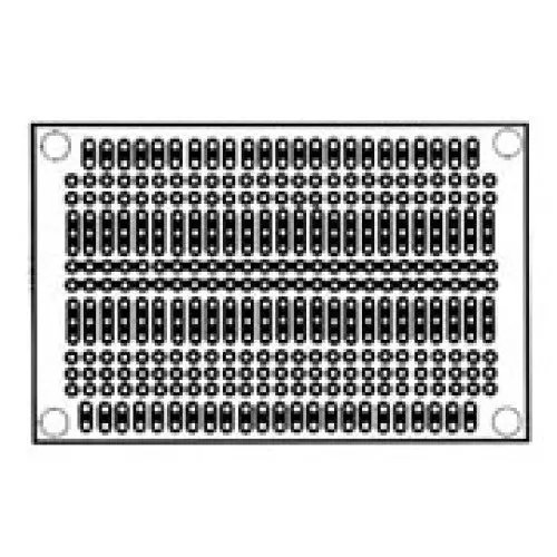 Pn-104 - Pcb Etched Ss 2X3in 1 2 And 3 Connected Pad With Power Bus 1