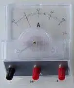 El300-0000 - Transparent Dc Ammeter 0-50Ma/500Ma/5A 1