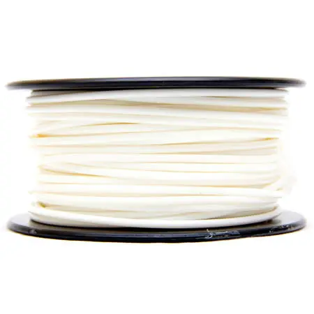 Pla30wh25 - 3D Filament Pla White 3Mm 0.25Kg 1.20In Center Hole 1