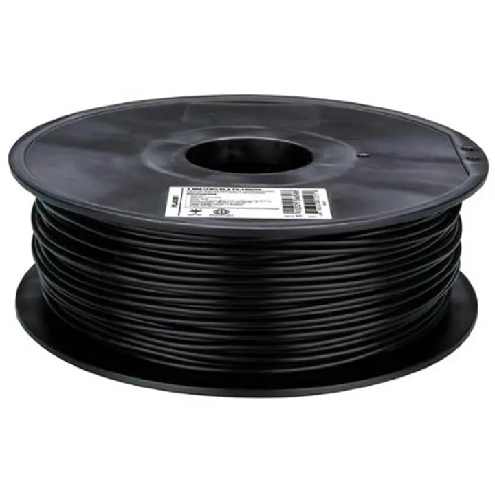 Pla3b1 - 3D Filament Pla Black 3Mm 1Kg 2In Center Hole 1