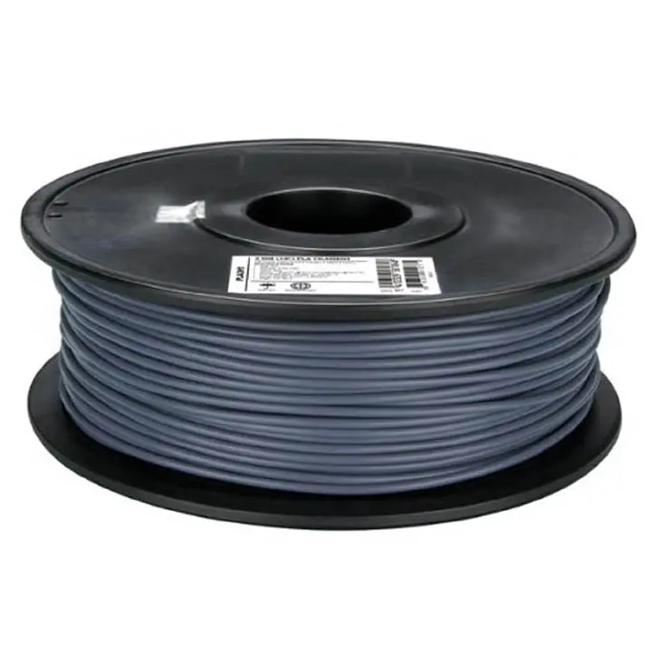 Pla3h1 - 3D Filament Pla Grey 3Mm 1Kg 2In Center Hole 1