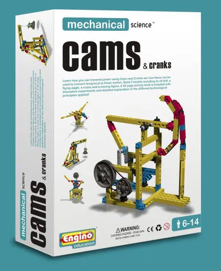 Eng-M06 - Engino Series-Cams And Cranks 1