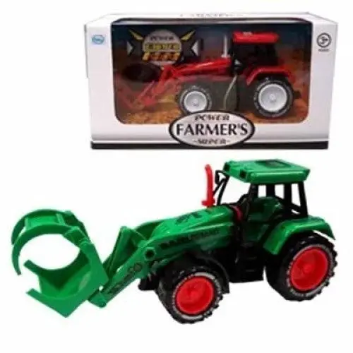 F9vip 119 - Farm Tractor 9In Assorted Colors 1