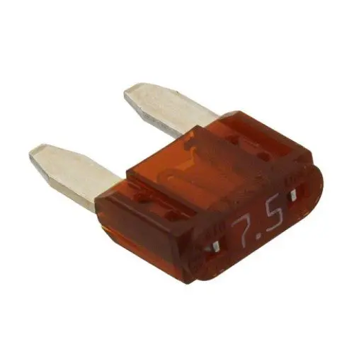 Bk/Atm-7-1/2 - Fuse Auto Fb 7.5A 32V Brown Mini Blade (5 Pcs/Pkg) 1