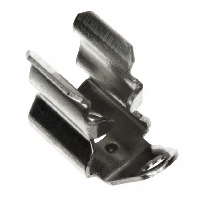 Fta-6-61-4 - Fuse Clip 6.3Mm Rivet Lug Stop Tin (4 Pcs/Pkg) 1