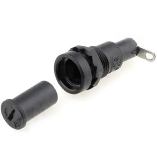 Pma-Ds-05-Q1r - Fuse Holder 6.3X32mm Panel Mount Slot Bayonet Know 15A 250V 1