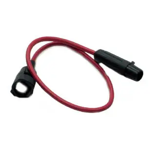 Cq-219N-Se - Fuse Holder 5X20mm Inline Bayone Bayonet W/Wire 10A 600V 1