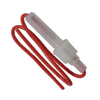 090227 - Fuse Holder 6.3X32mm Inline Bayonet W/Wire 1