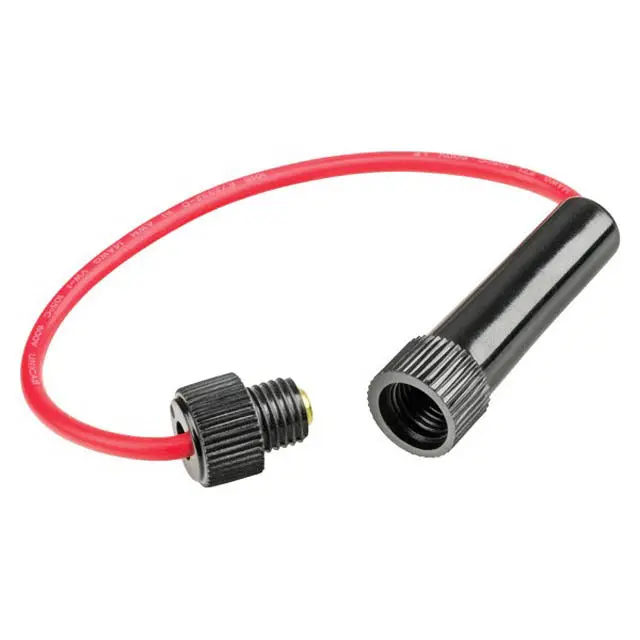 Lpa-24B-14R-Bp - Fuse Holder 6.3X32mm Inline W/Wire 15A/250Vac/32Vdc 1