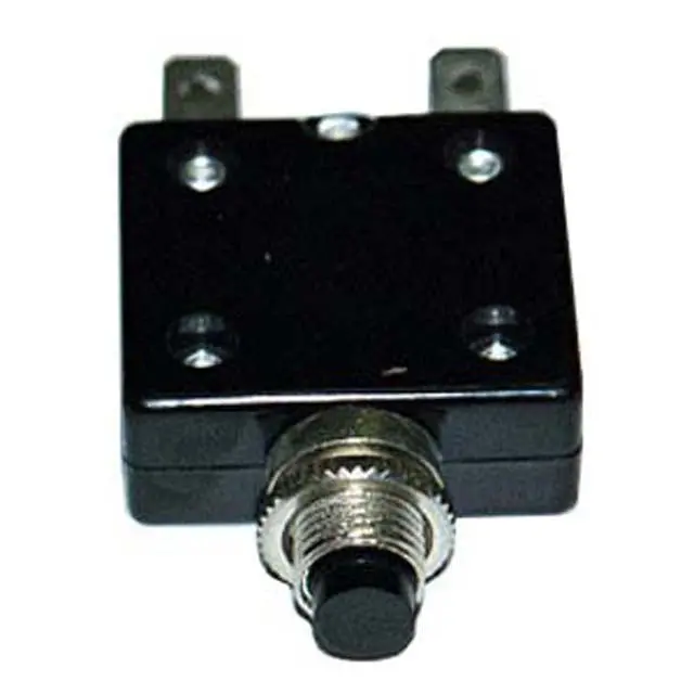 B7030 - Circuit Breaker 30A 125Vac Push Chmt 1P 11Mm Dia Qt 6.3Mm 1